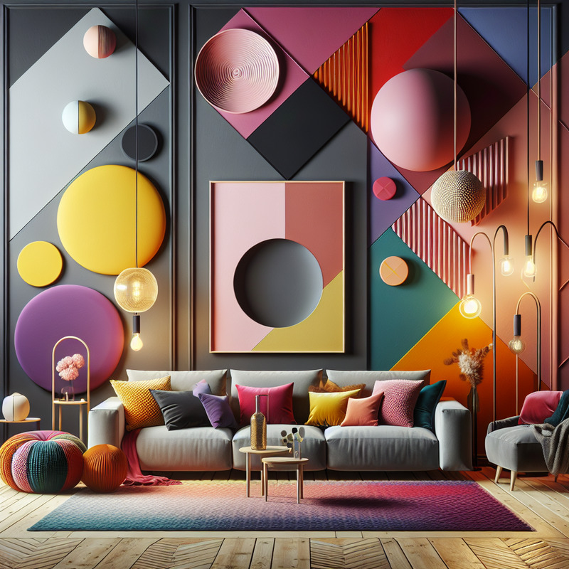 Colori da sogno: abbinamenti audaci per il living