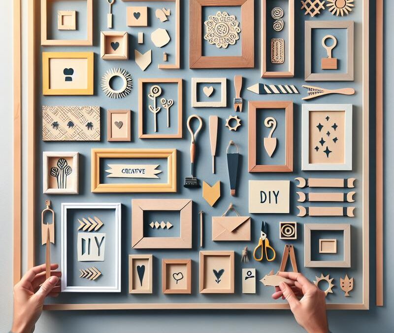 Cornici fai-da-te: guida per una gallery wall originale