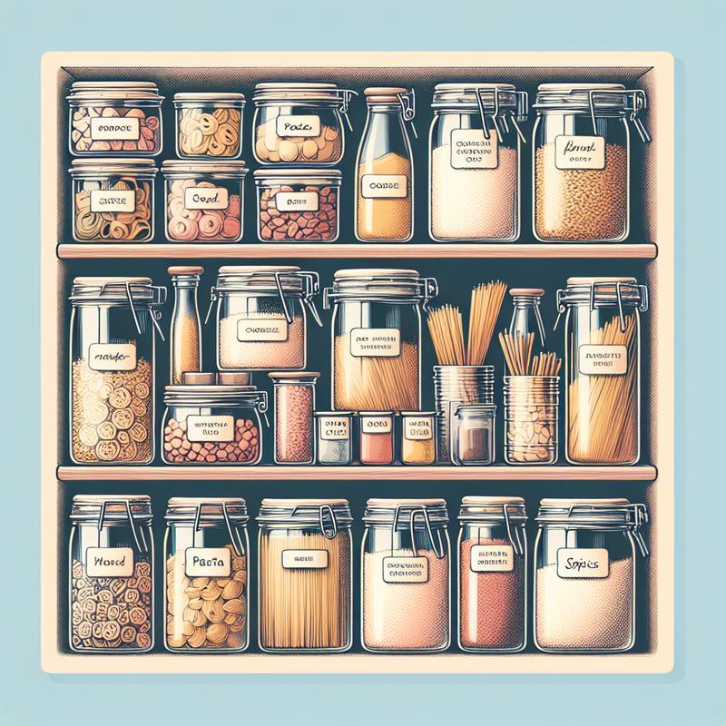 Organizzare la dispensa: metodi per non perdere tempo