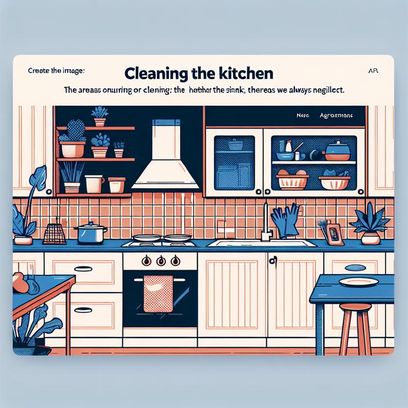 Pulizia della cucina: le zone che trascuriamo sempre