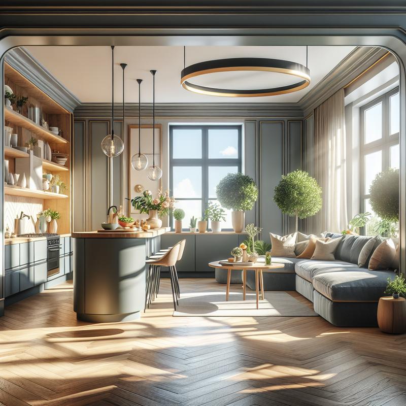 Cucina a vista: progetti per integrare zona living